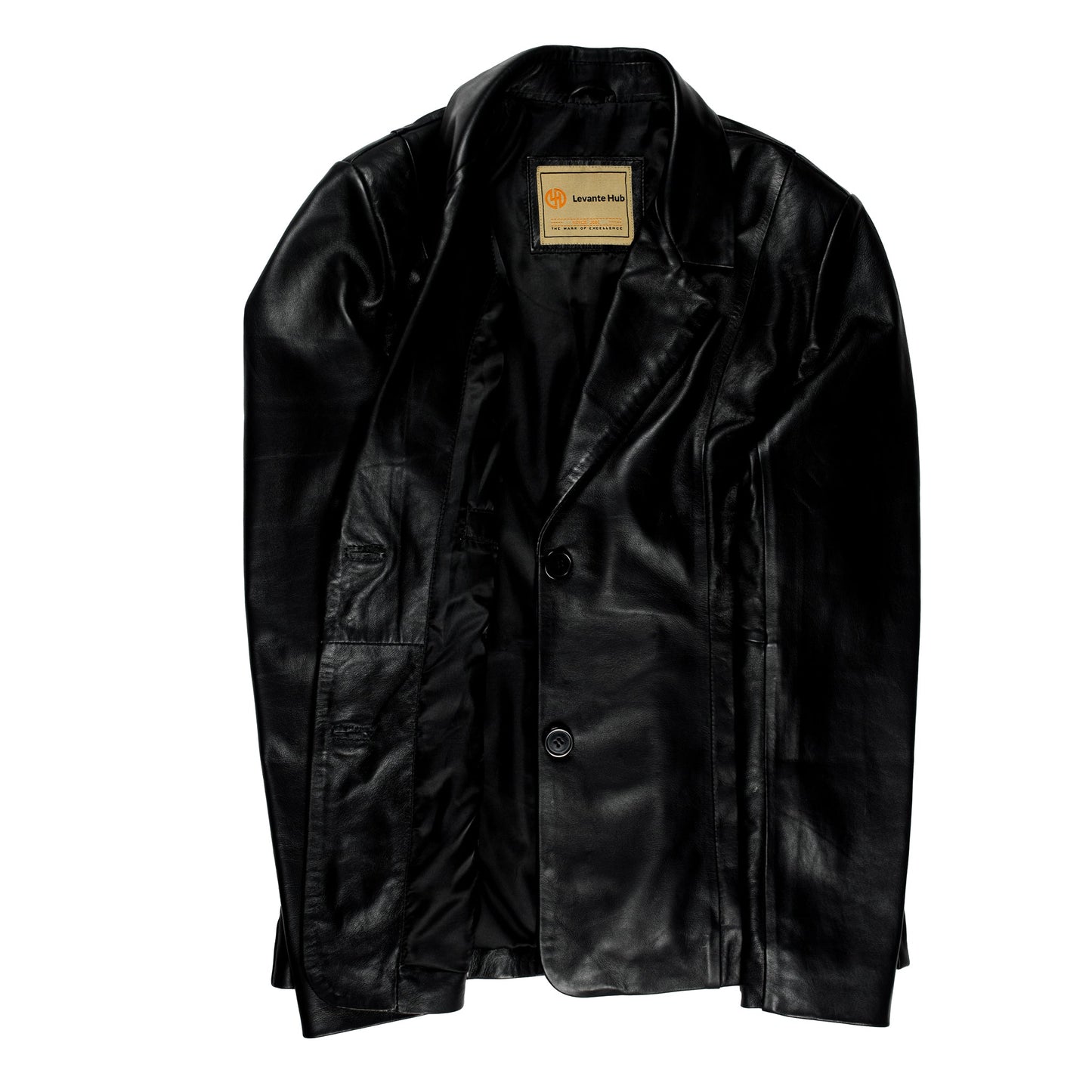 Women's Aurora Lambskin Leather Blazer-2