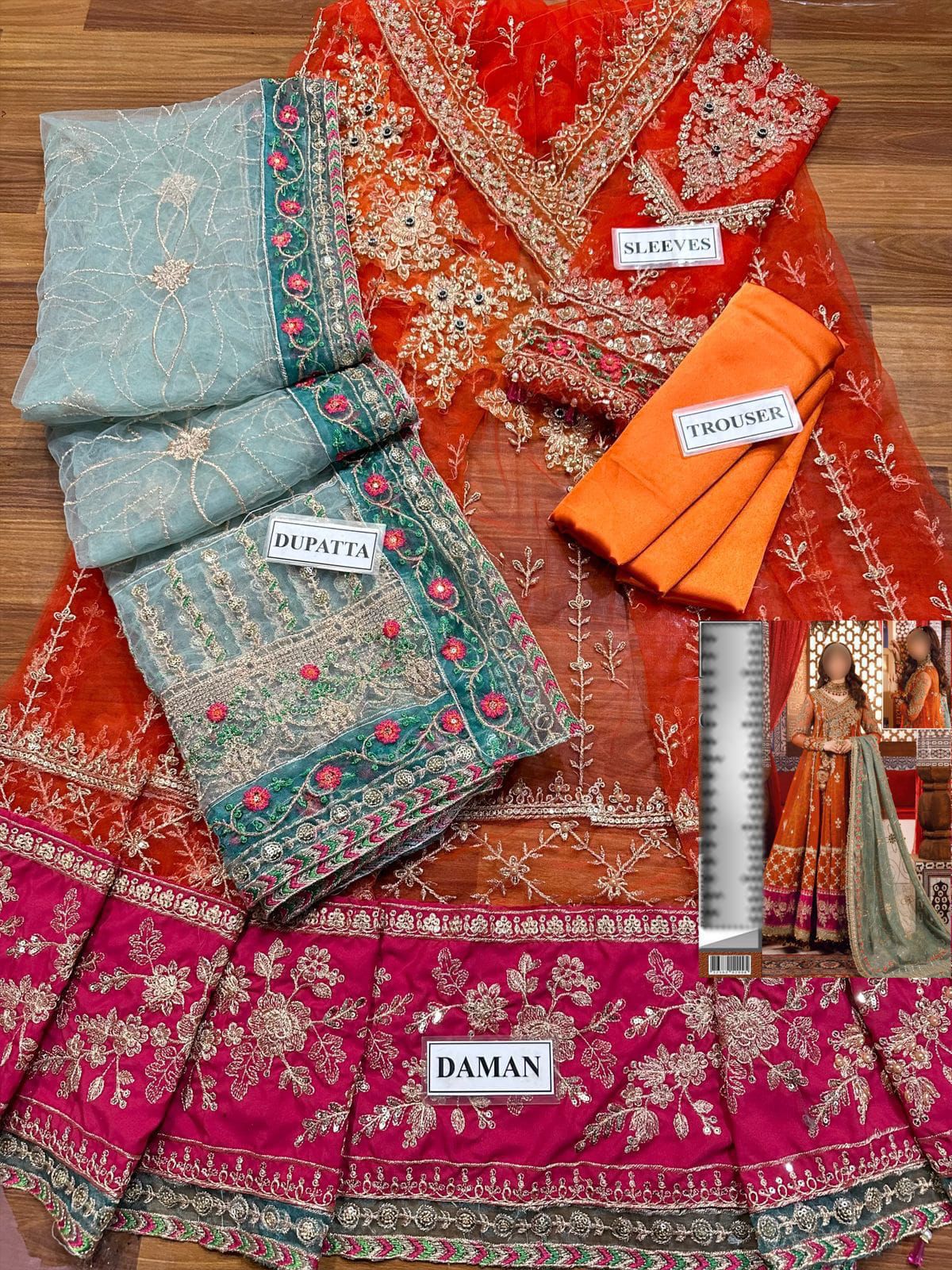 #04 “Maria B Bridal Lehenga 2025 SH