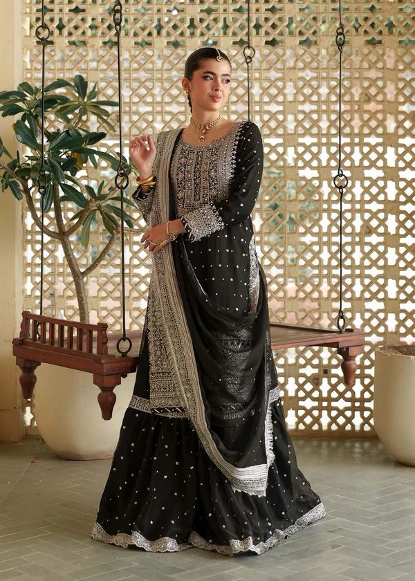 #1387 Asim Jofa Chandani Luxury Chiffon Collection ā Timeless Elegance in Every Thread NIN
