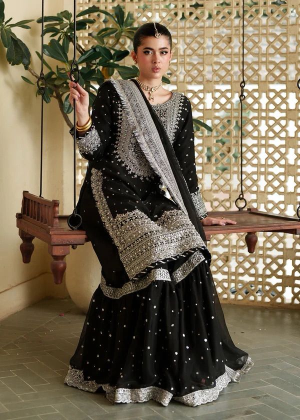 #1387 Asim Jofa Chandani Luxury Chiffon Collection ā Timeless Elegance in Every Thread NIN