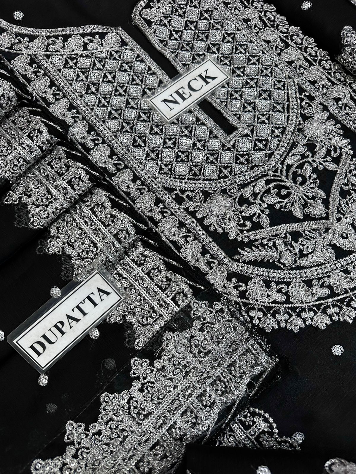 #1387 Asim Jofa Chandani Luxury Chiffon Collection ā Timeless Elegance in Every Thread NIN