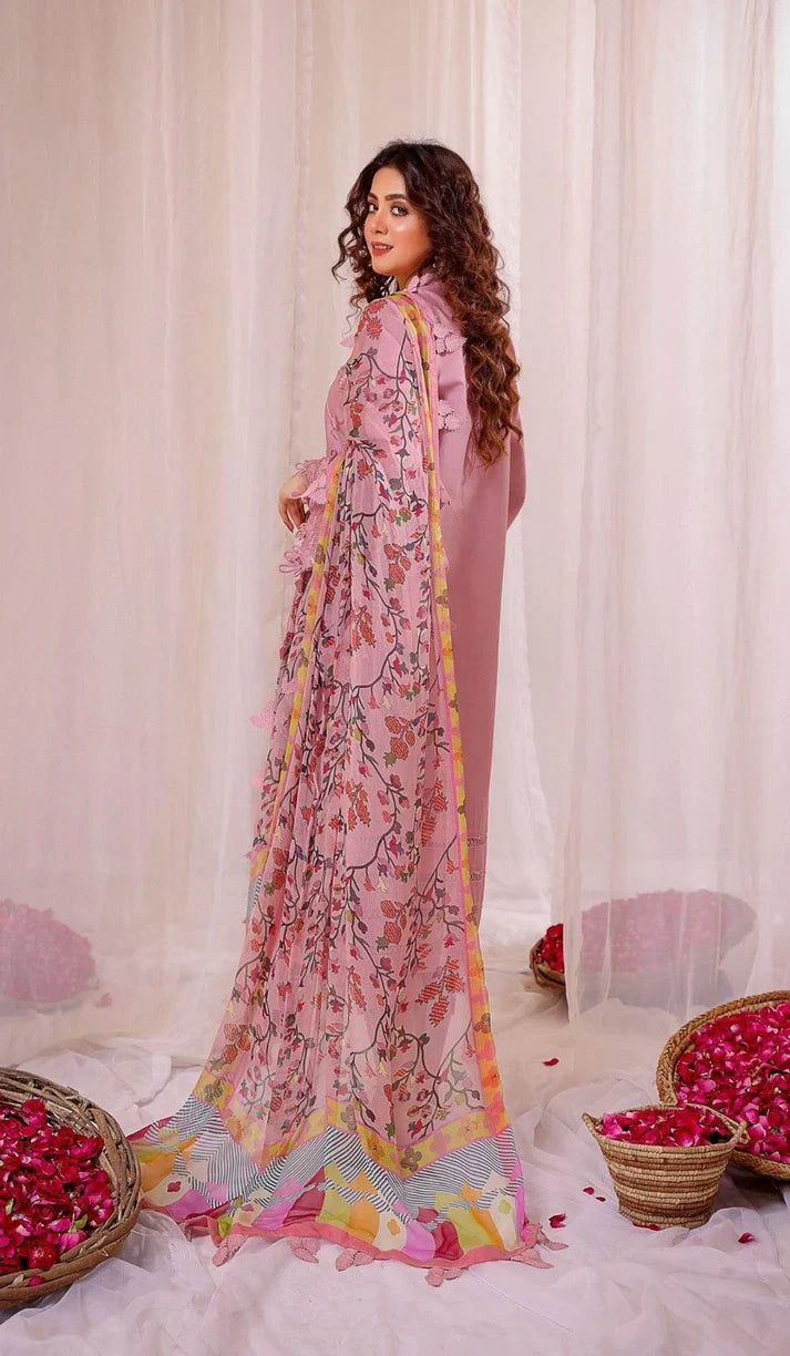 # 5094 π Limelight Brand β Premium Dhanak 3-Piece Embroidered Suit π― | Winter Collection AB