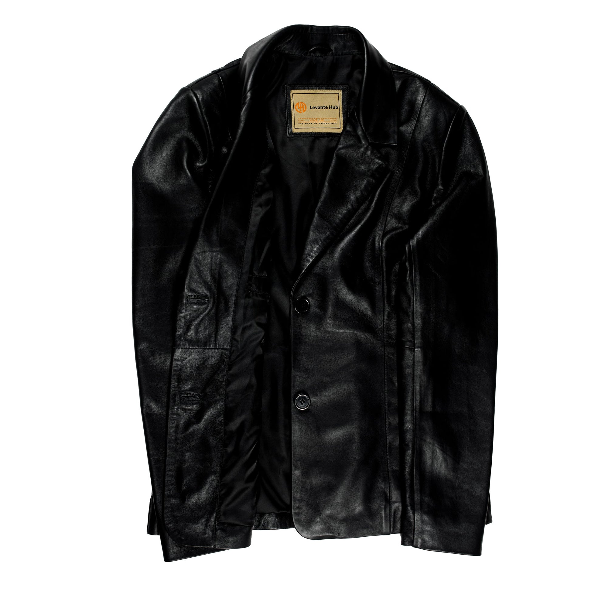 Women's Aurora Lambskin Leather Blazer-2