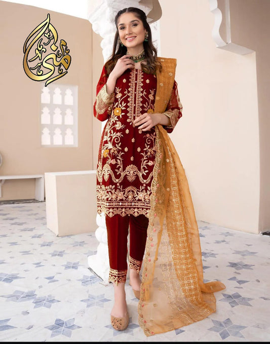 #0011  Malai Grace"  "Crepe Elegance"  "Soft Drape  AR
