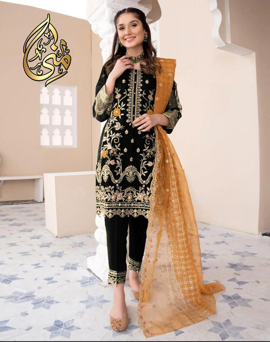 #0011  Malai Grace"  "Crepe Elegance"  "Soft Drape  AR