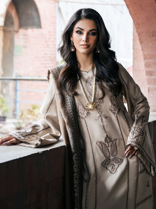 #464  High-Fashion Airjet Dhanak Dress – Rich Fabric, Elegant Fall  AR