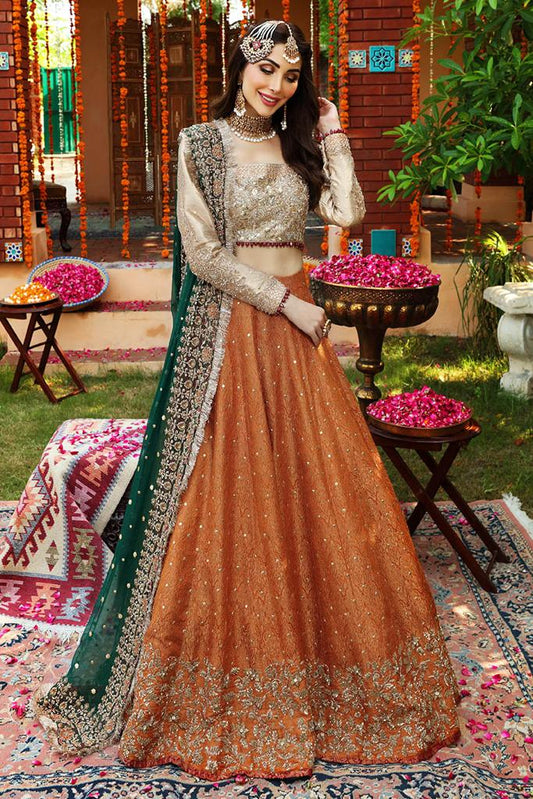 #189  Ruedad-e-Sahr – Blush Elegance in a Heavily Embellished Bridal Max  NIN